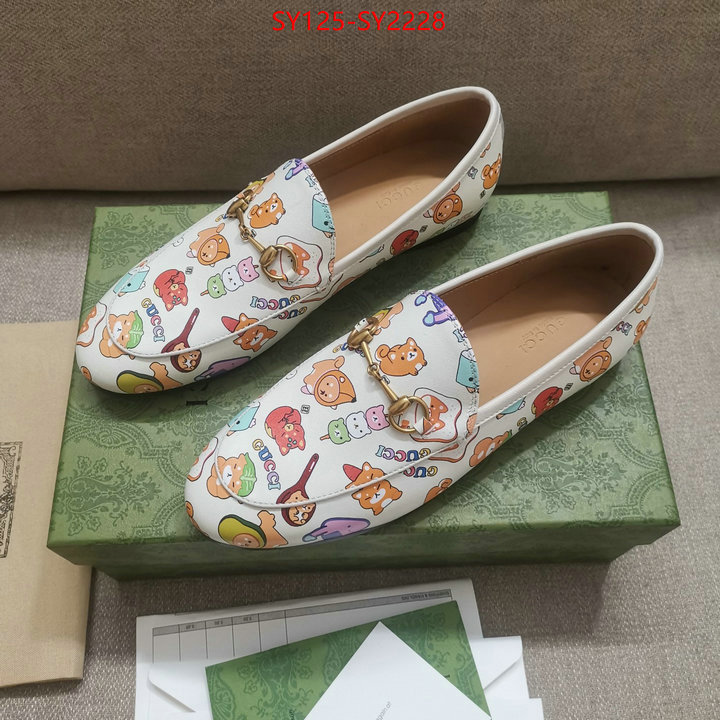 Women Shoes-Gucci best like ID: SY2228 $: 125USD