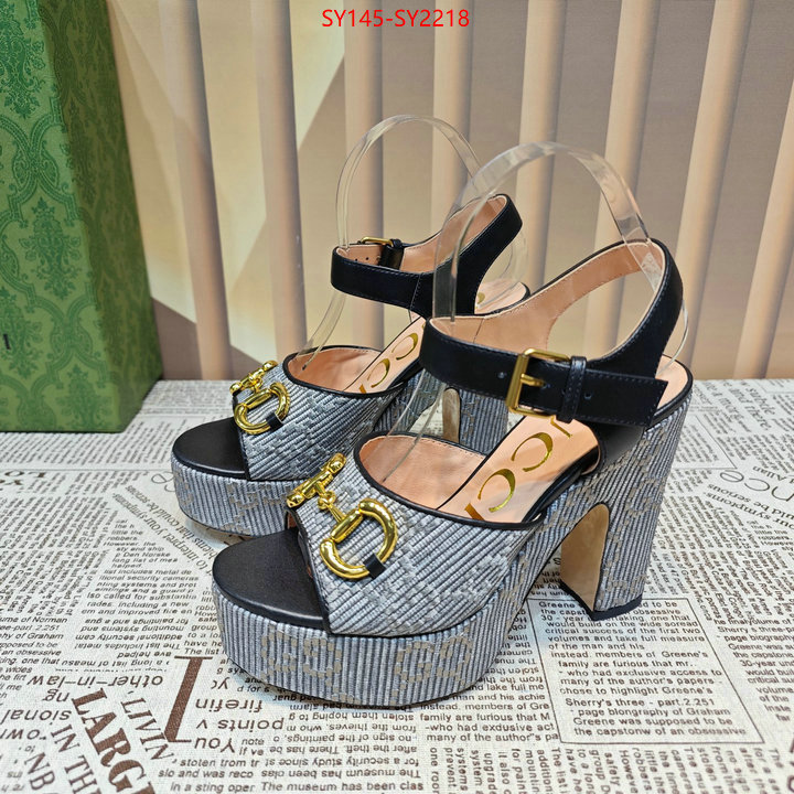 Women Shoes-Gucci buy 1:1 ID: SY2218 $: 145USD