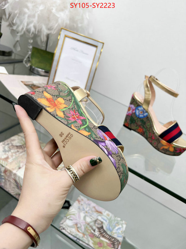 Women Shoes-Gucci where could you find a great quality designer ID: SY2223 $: 105USD