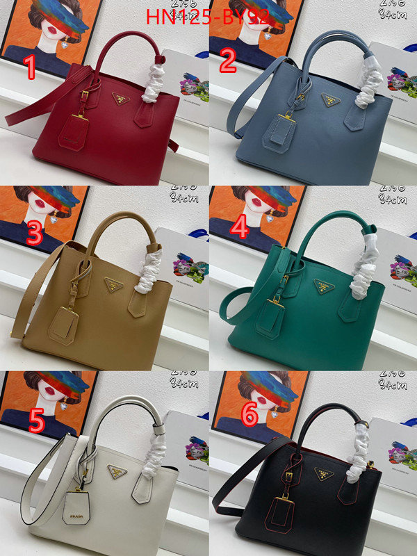 Prada Bags(4A)-Handbag-,shop cheap high quality 1:1 replica ID: BY92,$: 125USD