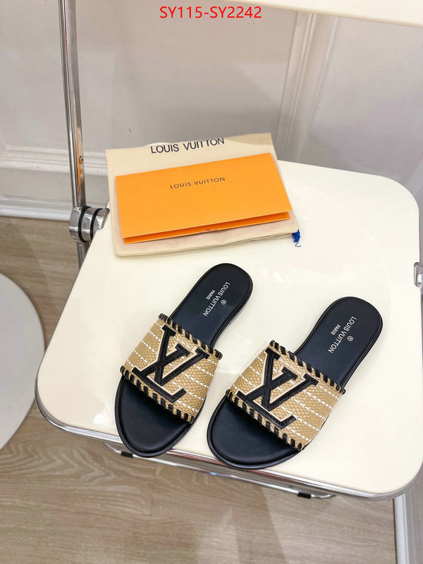 Women Shoes-LV best wholesale replica ID: SY2242 $: 115USD