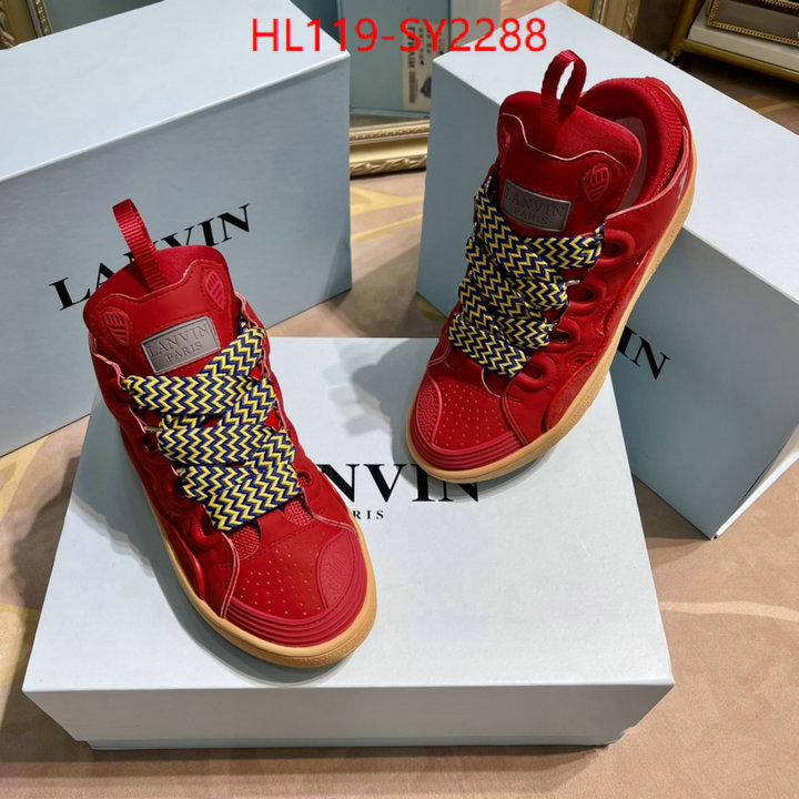 Women Shoes-LANVIN replica 2023 perfect luxury ID: SY2288 $: 119USD