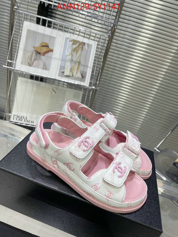 Women Shoes-Chanel,sale outlet online ID: SY1141,$: 129USD