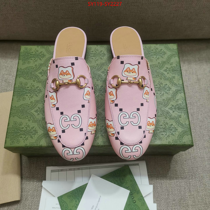 Women Shoes-Gucci fake designer ID: SY2227 $: 119USD