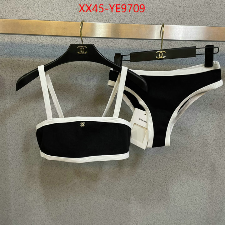 Swimsuit-Chanel,outlet sale store ID: YE9709,$: 45USD