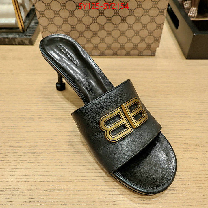 Women Shoes-Balenciaga fake high quality ID: SY2154 $: 125USD