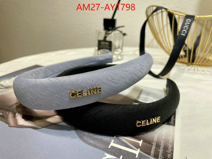Hair band-Celine top quality designer replica ID: AY1798 $: 27USD