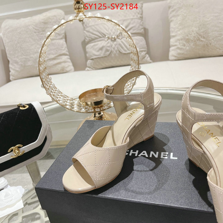 Women Shoes-Chanel replica us ID: SY2184 $: 125USD