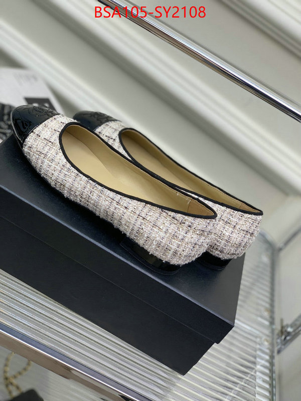 Women Shoes-Chanel best site for replica ID: SY2108 $: 105USD