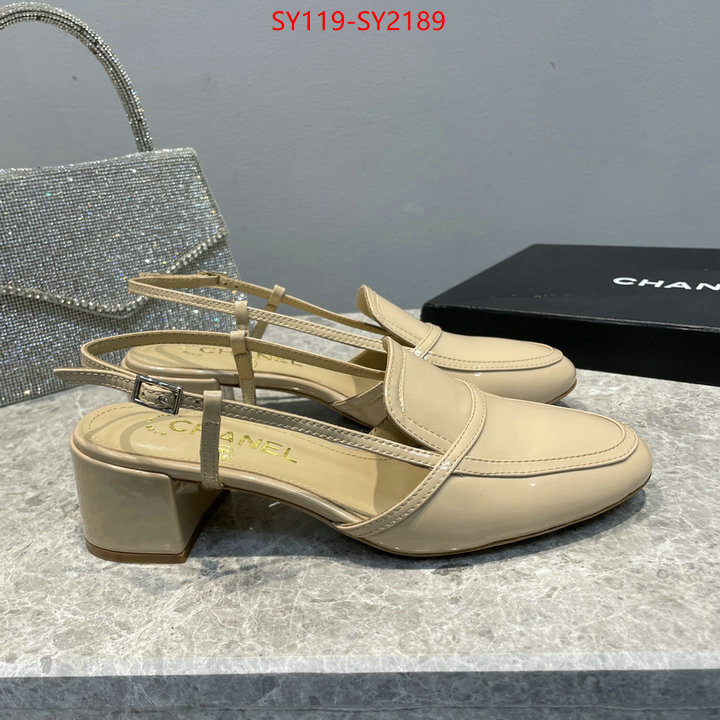 Women Shoes-Chanel top quality ID: SY2189 $: 119USD