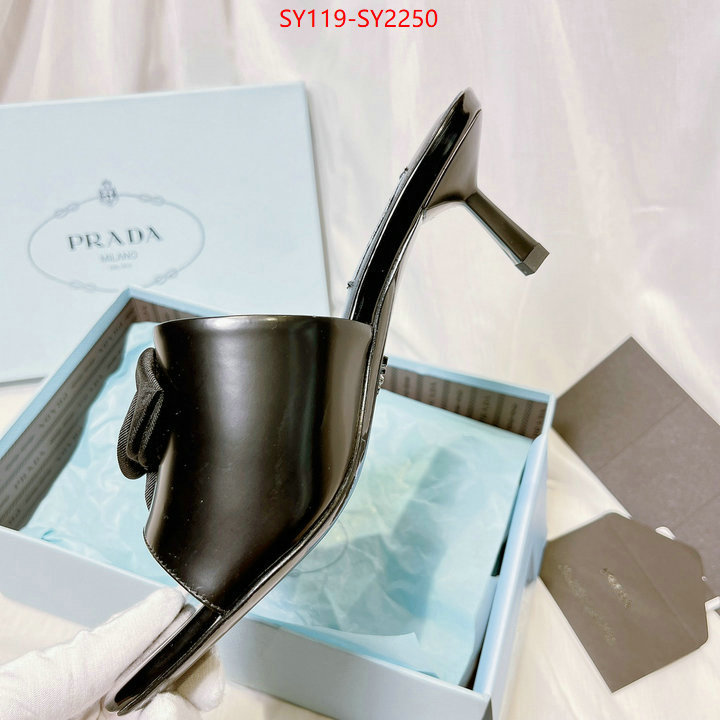 Women Shoes-Prada top 1:1 replica ID: SY2250 $: 119USD