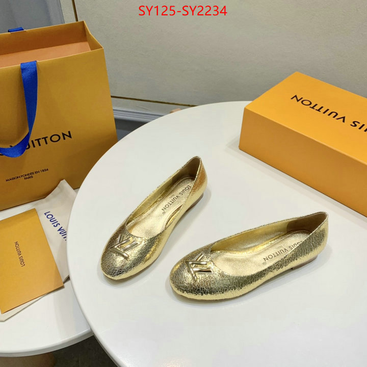 Women Shoes-LV the highest quality fake ID: SY2234 $: 125USD