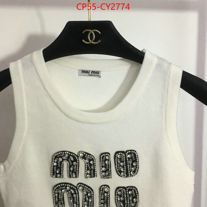 Clothing-MIU MIU buying replica ID: CY2774 $: 55USD