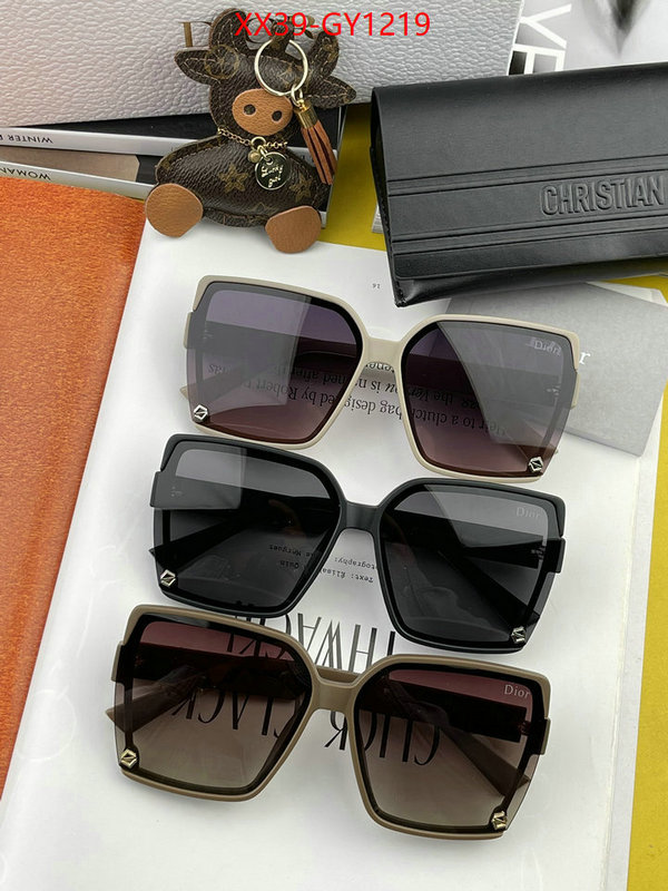 Glasses-Dior,high quality aaaaa replica ID: GY1219,$: 39USD