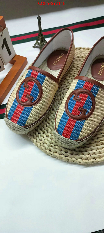 Women Shoes-Gucci online shop ID: SY2118 $: 85USD