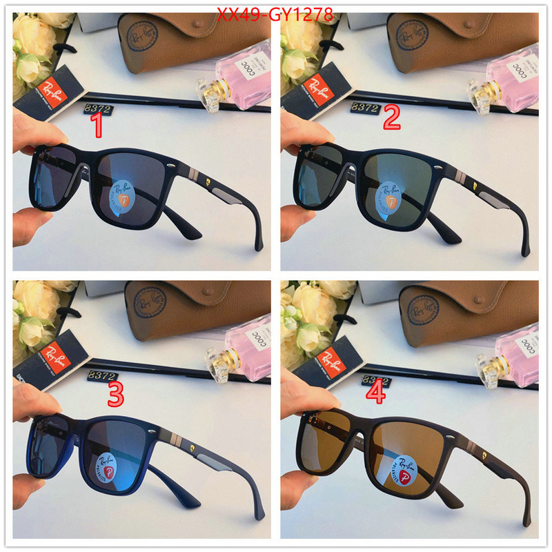 Glasses-RayBan,how to buy replcia ID: GY1278,$: 49USD