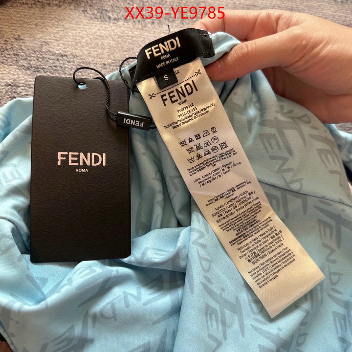 Swimsuit-Fendi,high quality replica ID: YE9785,$: 39USD