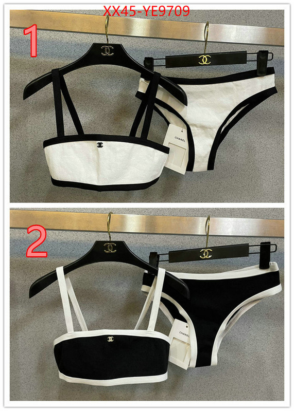 Swimsuit-Chanel,outlet sale store ID: YE9709,$: 45USD