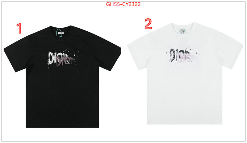 Clothing-Dior quality replica ID: CY2322 $: 55USD