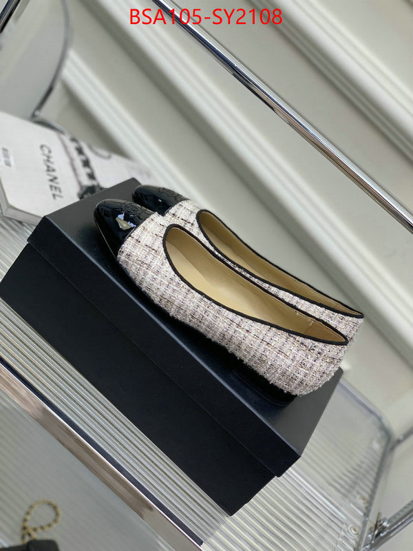 Women Shoes-Chanel best site for replica ID: SY2108 $: 105USD