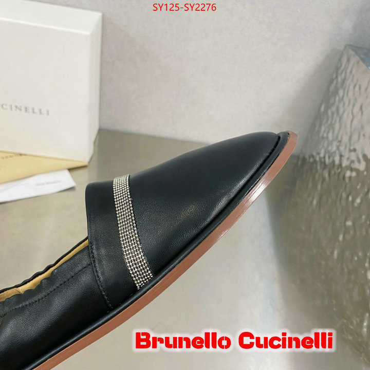 Women Shoes-Brunello cucinelli customize the best replica ID: SY2276 $: 125USD