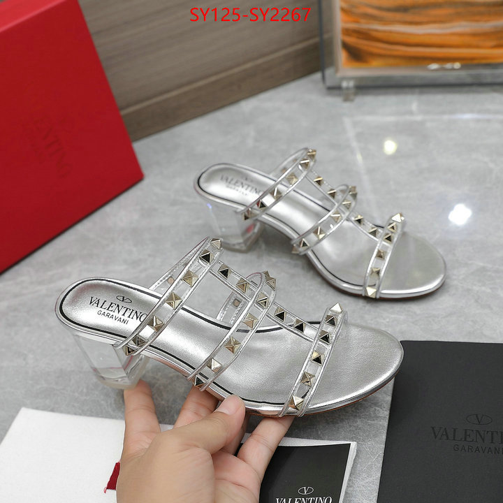 Women Shoes-Valentino replica 2023 perfect luxury ID: SY2267 $: 125USD