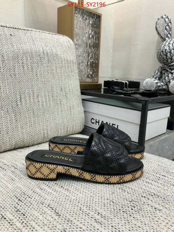 Women Shoes-Chanel where to find the best replicas ID: SY2196 $: 125USD