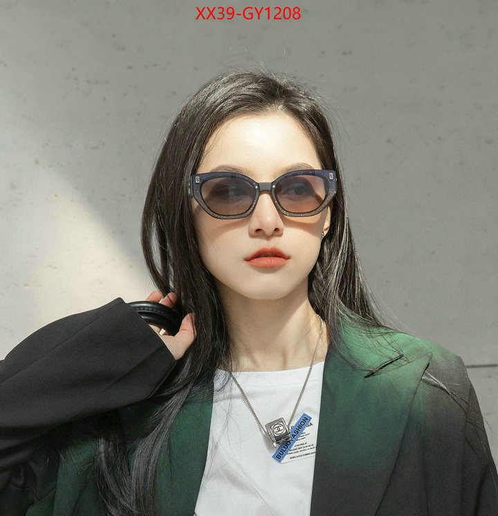 Glasses-Chanel,wholesale imitation designer replicas ID: GY1208,$: 39USD