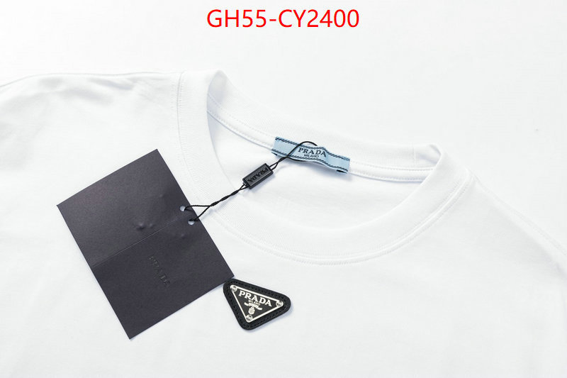 Clothing-Prada high quality happy copy ID: CY2400 $: 55USD