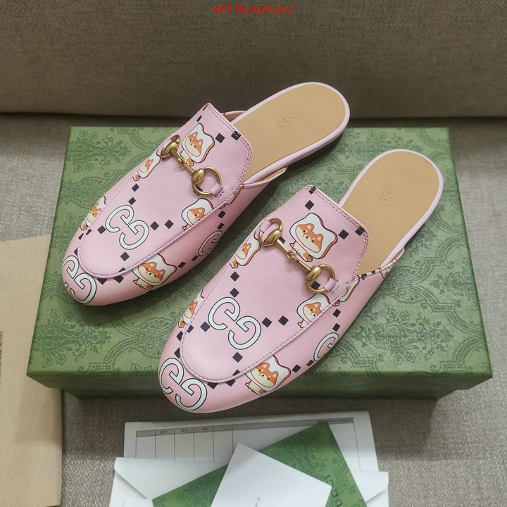 Women Shoes-Gucci fake designer ID: SY2227 $: 119USD