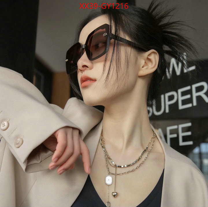 Glasses-Dior,designer fashion replica ID: GY1216,$: 39USD