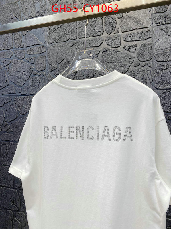 Clothing-Balenciaga,designer 1:1 replica ID: CY1063,$: 55USD