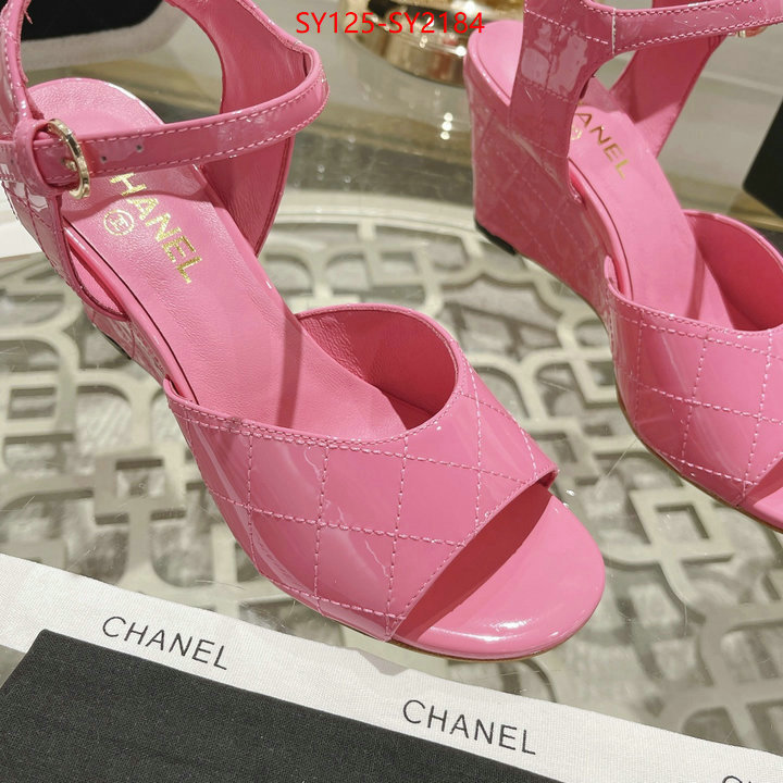 Women Shoes-Chanel replica us ID: SY2184 $: 125USD