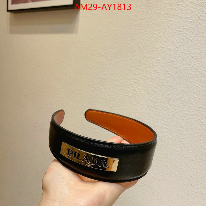 Hair band-Prada are you looking for ID: AY1813 $: 29USD
