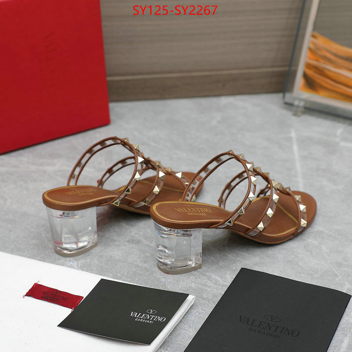 Women Shoes-Valentino replica 2023 perfect luxury ID: SY2267 $: 125USD