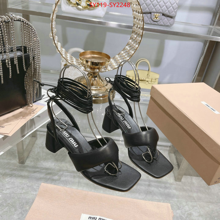 Women Shoes-Miu Miu where to buy replicas ID: SY2248 $: 119USD