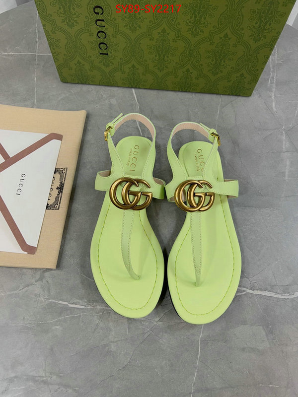 Women Shoes-Gucci designer replica ID: SY2217 $: 89USD