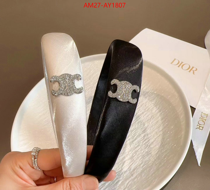 Hair band-MIU MIU knockoff highest quality ID: AY1807 $: 27USD