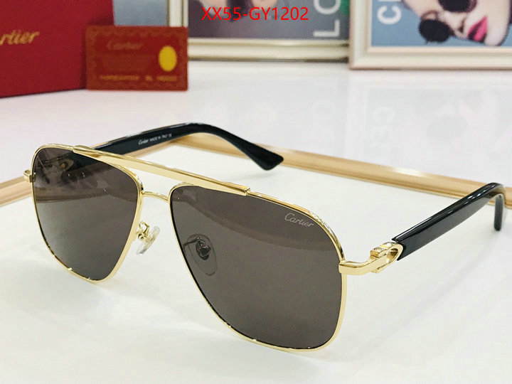 Glasses-Cartier,practical and versatile replica designer ID: GY1202,$: 55USD