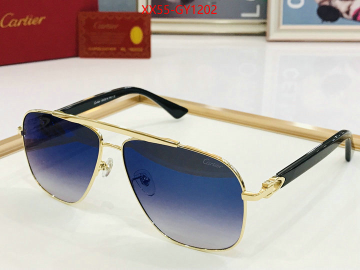 Glasses-Cartier,practical and versatile replica designer ID: GY1202,$: 55USD