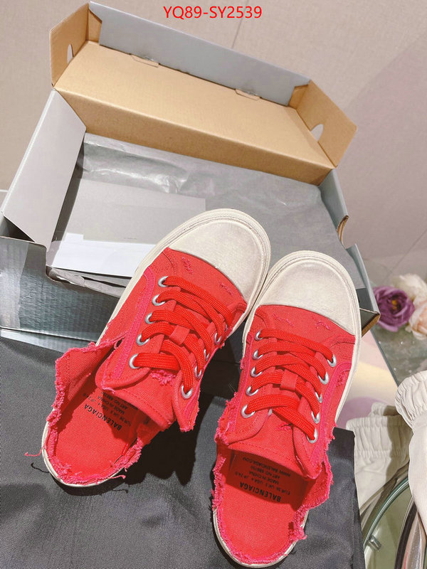 Women Shoes-Balenciaga where can i find ID: SY2539 $: 89USD