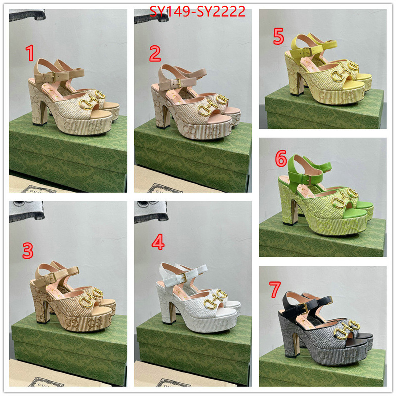 Women Shoes-Gucci wholesale sale ID: SY2222 $: 149USD