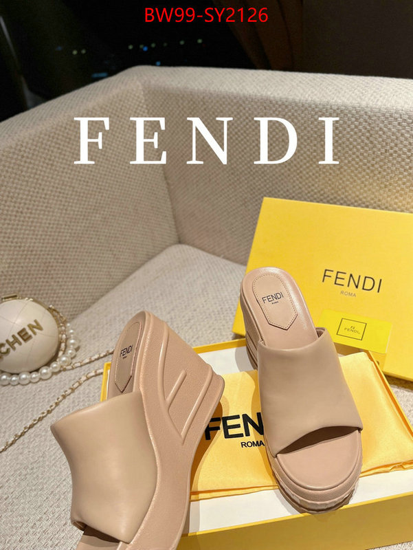 Women Shoes-Fendi shop ID: SY2126 $: 99USD