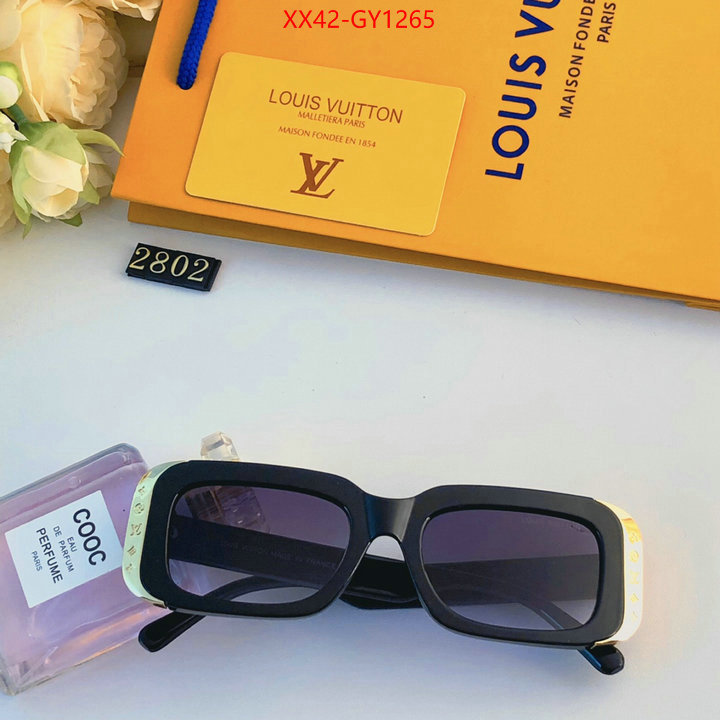 Glasses-LV,2023 perfect replica designer ID: GY1265,$: 42USD