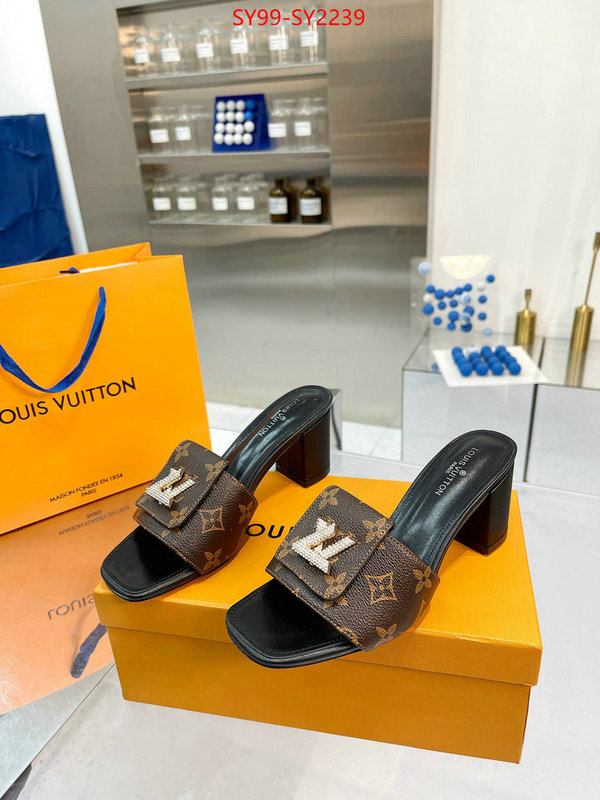 Women Shoes-LV exclusive cheap ID: SY2239 $: 99USD