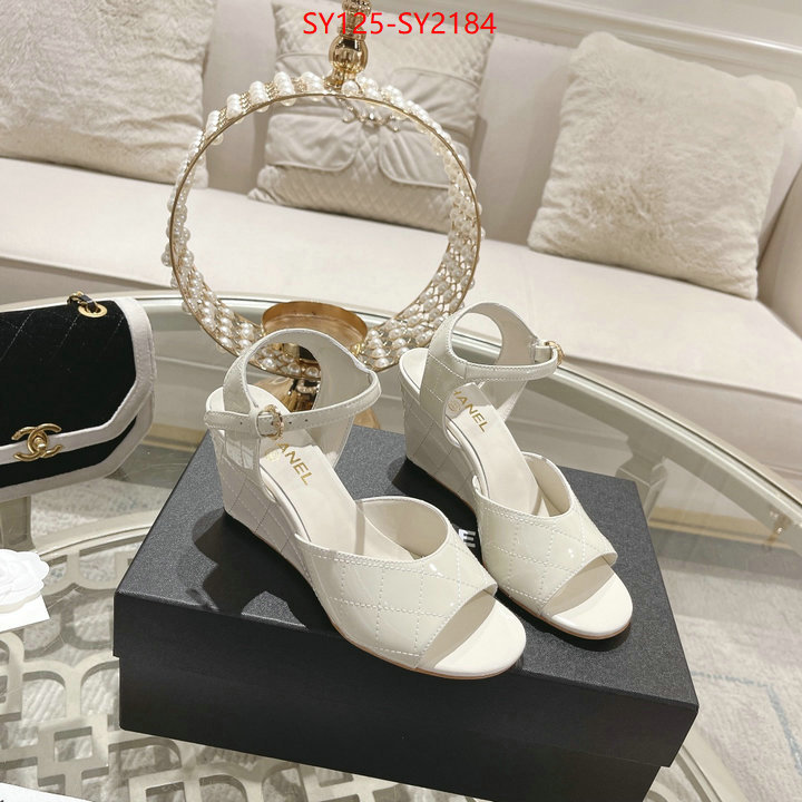 Women Shoes-Chanel replica us ID: SY2184 $: 125USD