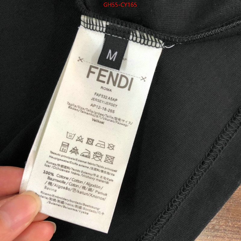 Clothing-Fendi,replica wholesale ID: CY165,$: 55USD