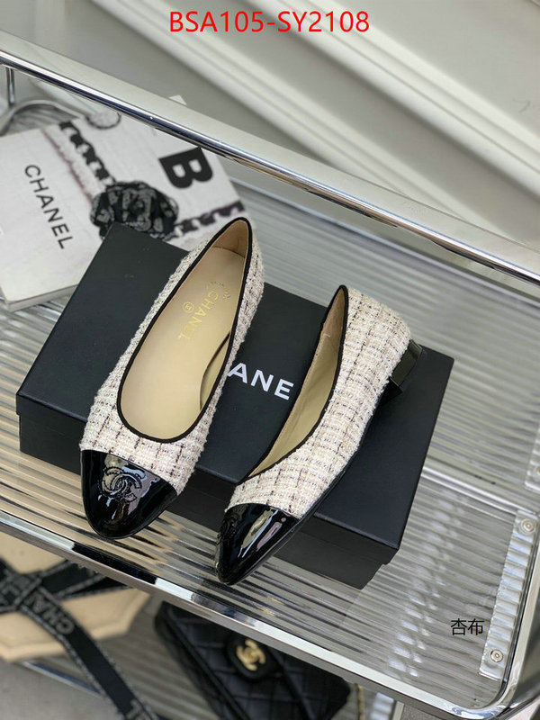 Women Shoes-Chanel best site for replica ID: SY2108 $: 105USD