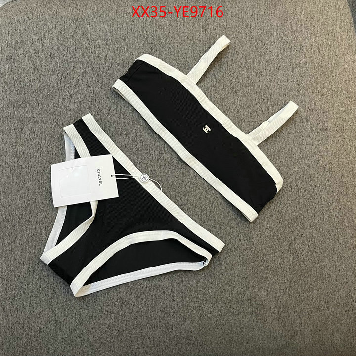 Swimsuit-Chanel,cheap replica ID: YE9716,$: 35USD