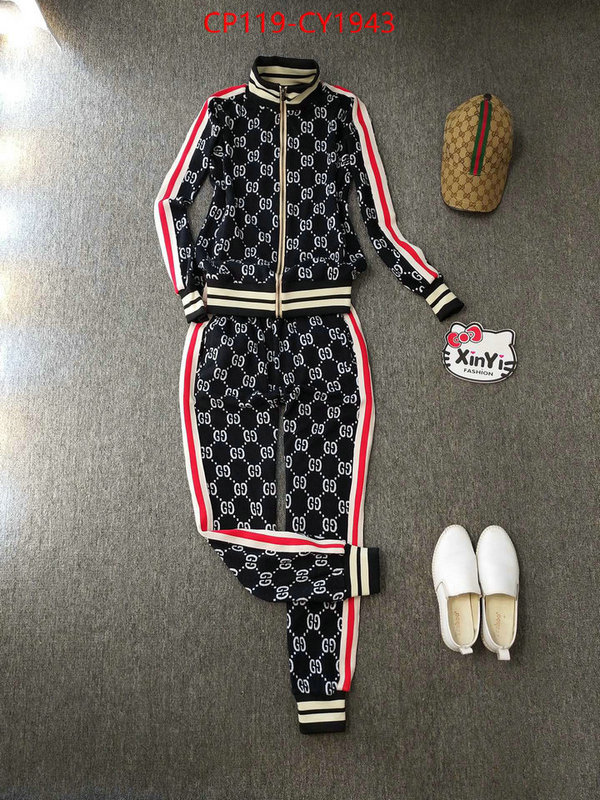 Clothing-Gucci replica 1:1 high quality ID: CY1943 $: 119USD